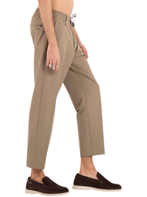 Pantaloni slim fit in tessuto tecnico Boss Green | 50538179334